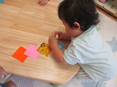 幡ヶ谷第三保育園保育室の様子