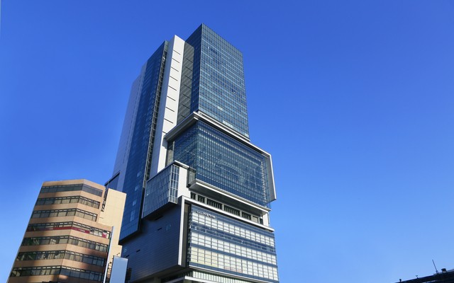 帰宅困難者受入施設である渋谷ヒカリエの写真