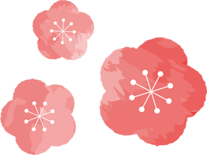 梅の花のイラスト