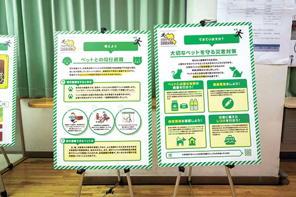 ペット防災写真