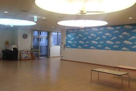 園舎内のホール