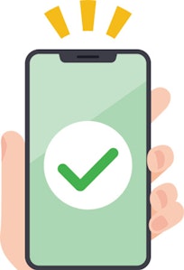 スマートフォン イラスト