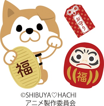 SHIBUYA♡HACHI（シブヤ ラブ ハチ）のイラスト