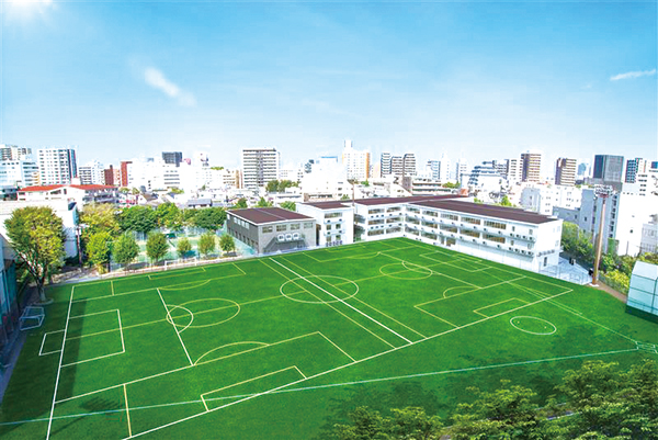 西原キャンパスの外観イメージ