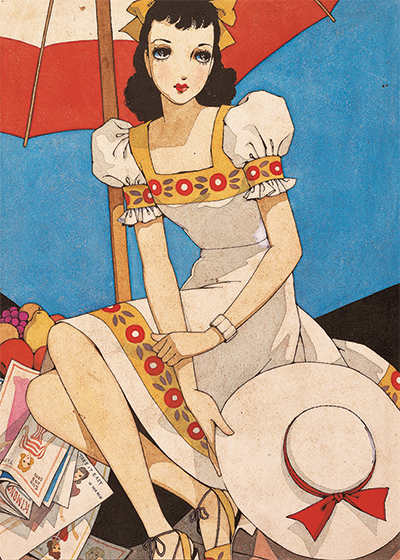 中原淳一の扉絵原画