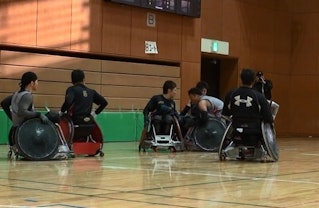 ウィルチェアーラグビー日本代表選手練習会2020年東京パラリンピック競技大会に向けて動画の見出し画像