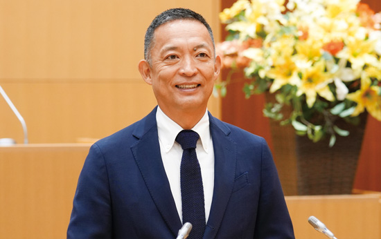 令和8年第3回区議会定例会の様子