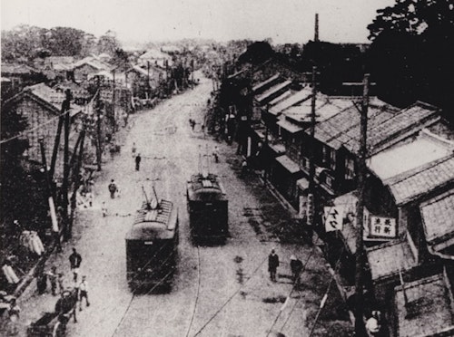 画像:1921年 明治通り