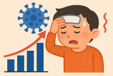 感染症週報のリンクサイトが貼ってある図