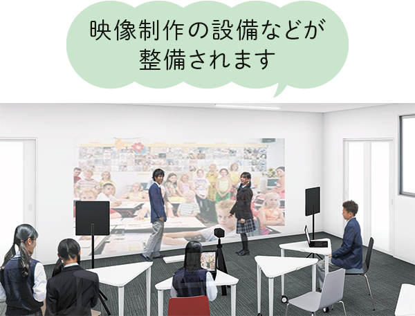 「未来共創空間」の内観イメージ図