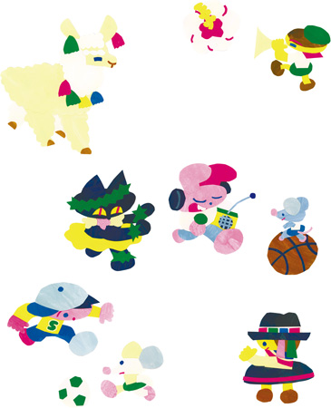 第49回 渋谷区くみんの広場 キャラクターイラスト