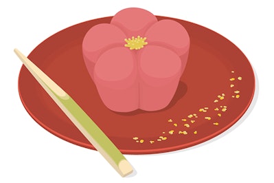 ねりきりのイラスト