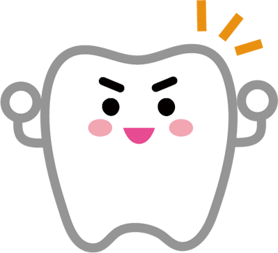 健康な歯のイメージイラスト