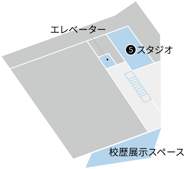 本町CC 本町コミュニティセンター3階のマップ