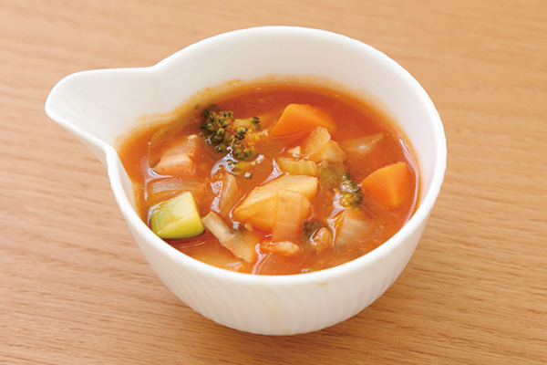 努力賞作品の野菜たっぷり!ヘルシーミネストローネ