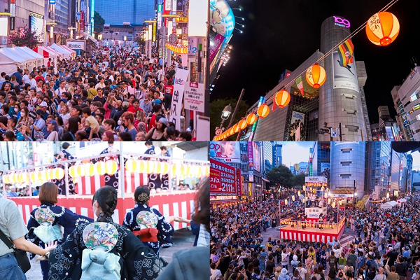 画像：「第四回渋谷盆踊り大会」の様子