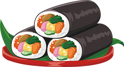 恵方巻のイラスト