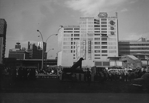 画像:1966年 渋谷駅前