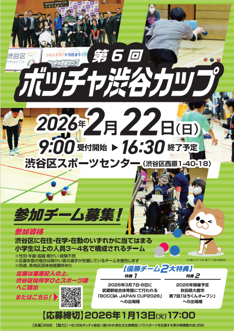 ボッチャ渋谷カップ サムネイル