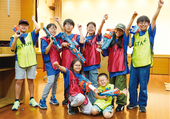 えびすサバゲー キッズバトル参加者 写真