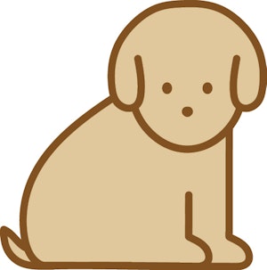 犬のイラスト