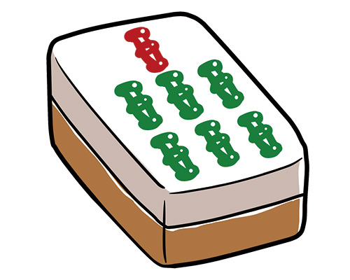 麻雀イラスト