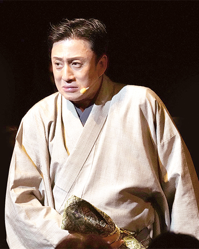 公演中の松本幸四郎氏