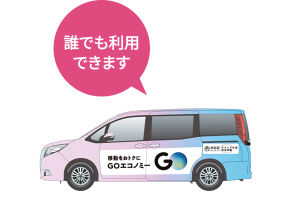 GOエコノミー「誰でも利用できます」