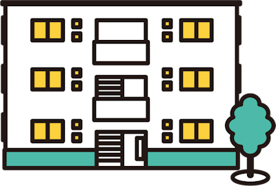セーフティネット専用住宅のイメージイラスト