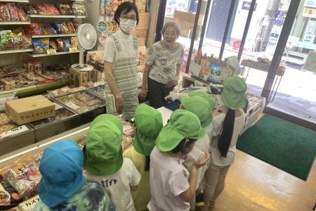 地域の方と子ども達の交流