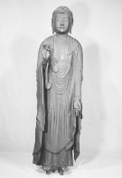木造阿弥陀如来立像の写真