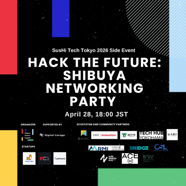 Hack the Future: Shibuya Networking Partyのロゴ