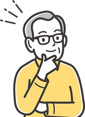 男性シニア イラスト