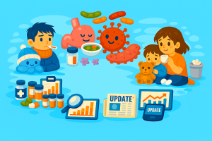 感染症週報のスマートフォン版のリンクサイトが貼ってある図