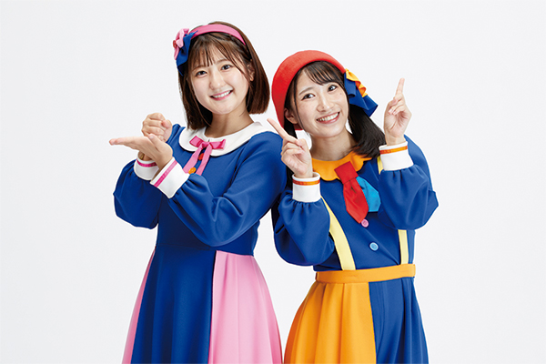 YouTubeチャンネル「ボンボンアカデミー」のうたのおねえさん いっちー＆なる