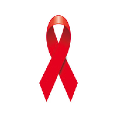赤いリボンイラスト