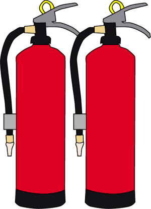 消火器のイラスト