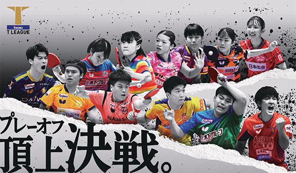 ノジマTリーグ2024-2025プレーオフのイベントキービジュアル