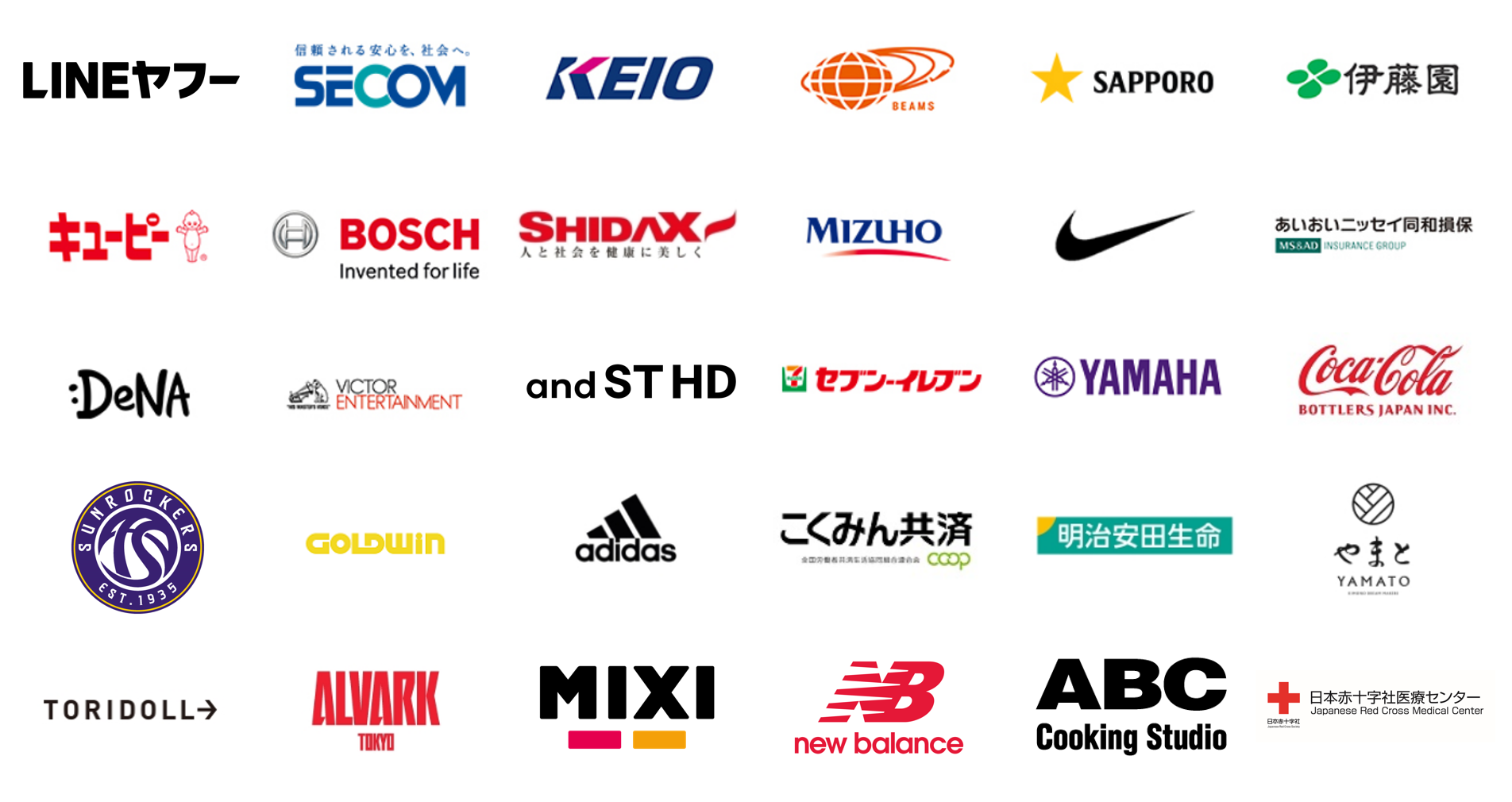 S-SAP協定締結企業・団体一覧