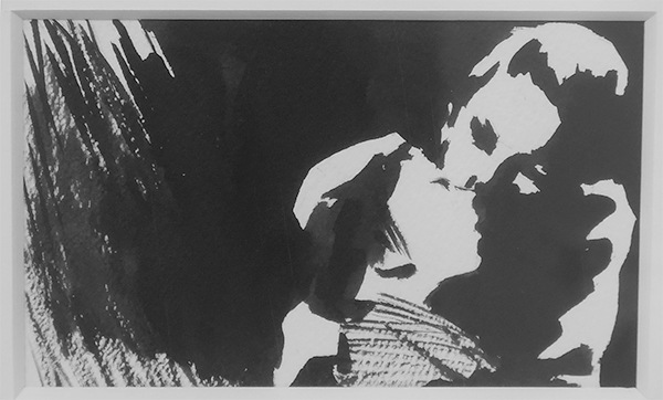 平岩弓枝の著書「彩の女」の挿画