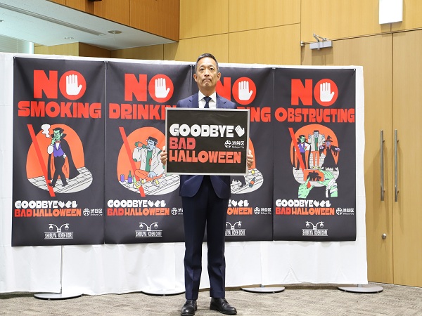 画像：長谷部区長のフォトセッション
