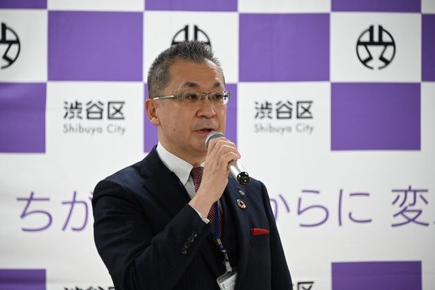 古川代表取締役社長挨拶の写真