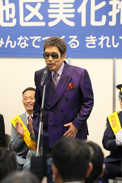 鈴木雅之さんの登壇の様子