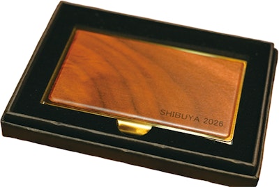 記念品の名刺入れ