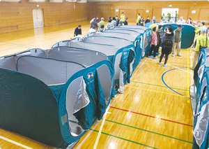 避難所利用イメージ