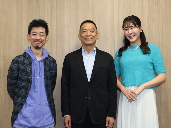 表敬訪問の様子 