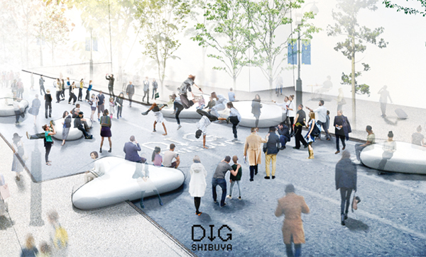 イベント時の公園通りのイメージ